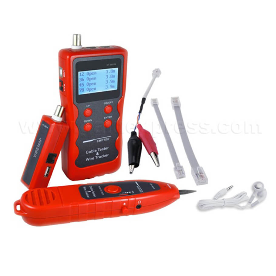 Máy test cáp mạng, cáp đồng trục, USB và điện thoại NOYAFA NF-868